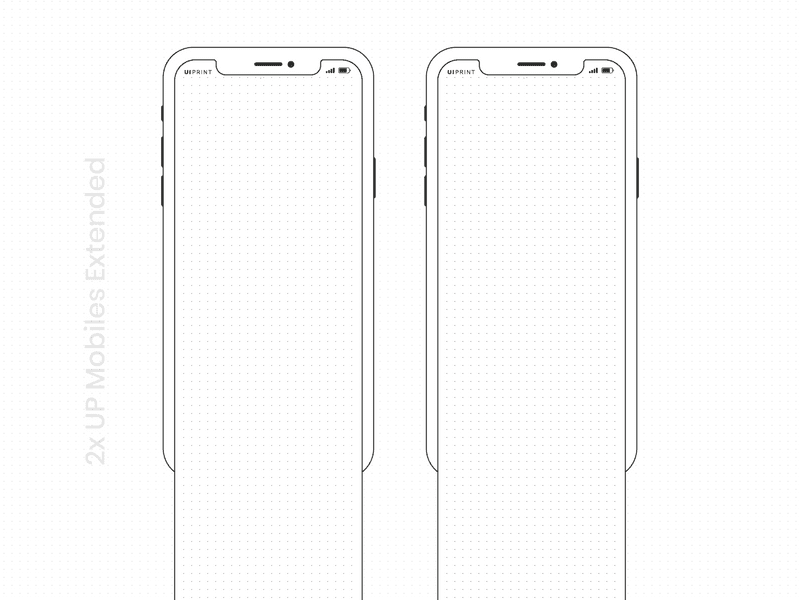 uiprint - 适合于 iPhone，可打印出来的线框原型图 4