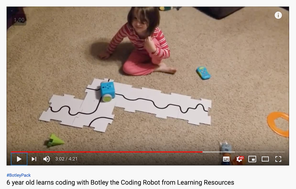 比编程课靠谱：Learning Resources Botley 编程机器人 3