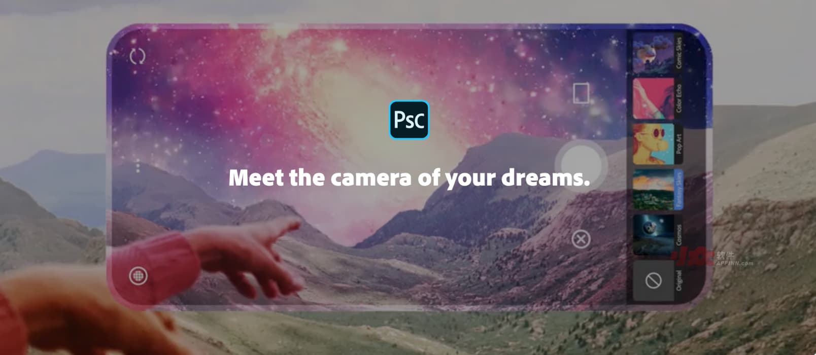Photoshop Camera - Adobe 发布免费相机应用，可直接套用 Ins 名人滤镜 1