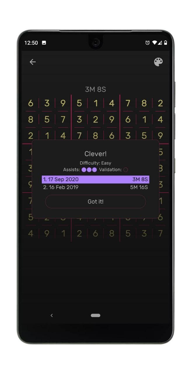Sudoku - The Clean One：一个简单的数独游戏[Android] 2
