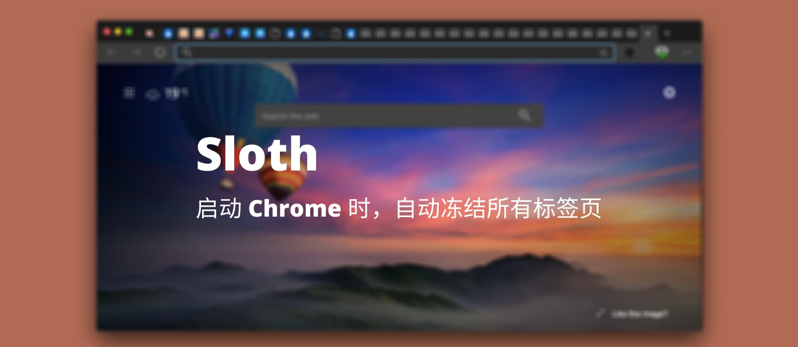 Sloth - 启动 Chrome 时，自动冻结所有标签页，减少内存占用 1