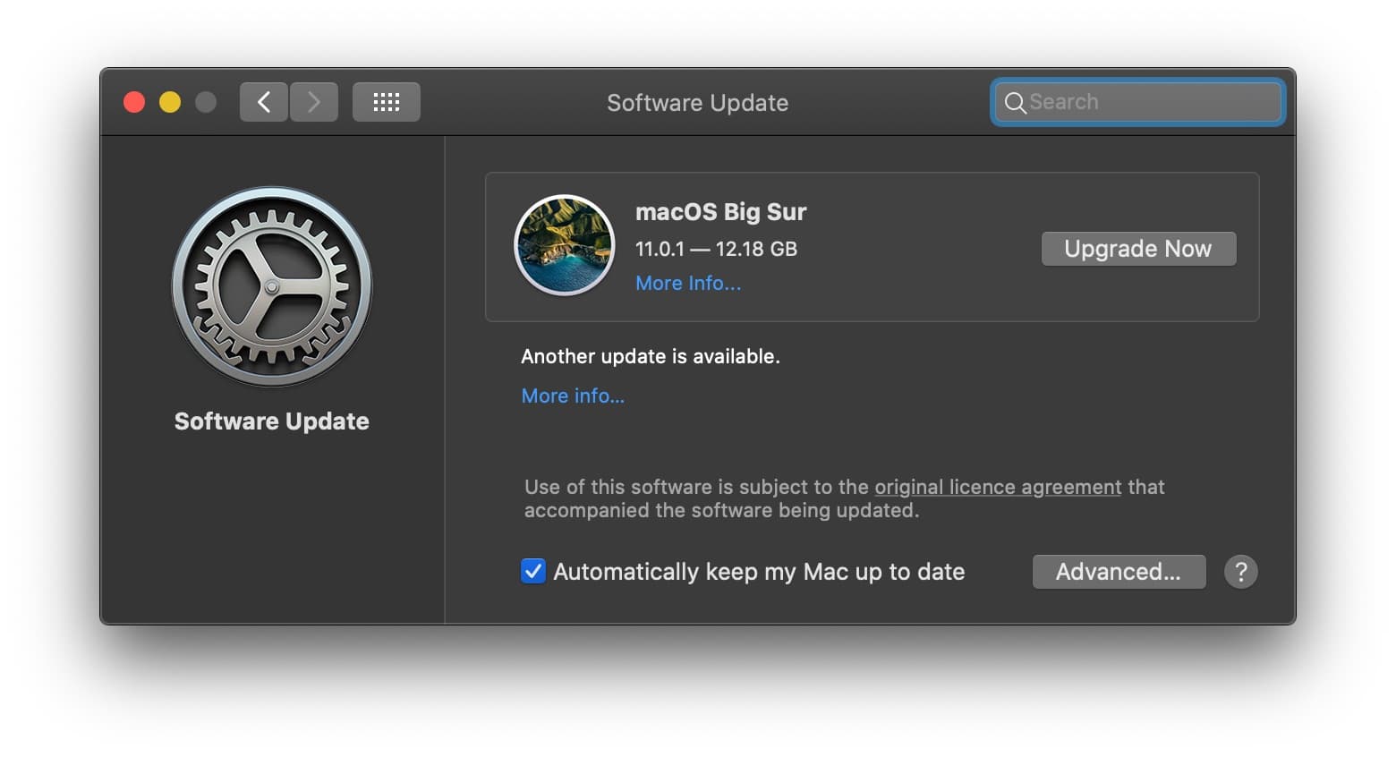 macOS Big Sur 系统更新