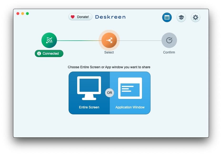 Deskreen - 将电脑屏幕共享到浏览器中，做第二块屏幕[Win/macOS/Linux] 3