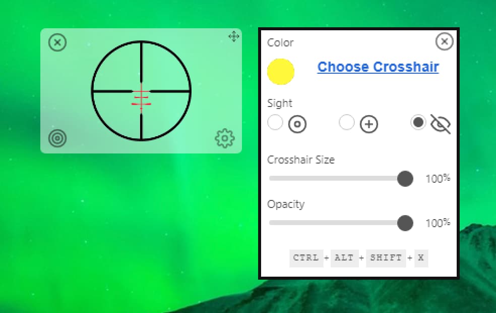 CrossOver - 为任何屏幕（FPS 游戏）添加 91 种样式的准星，让瞄准更容易[Win/macOS/Linux] 3