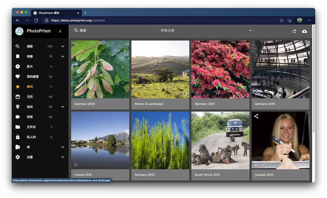 PhotoPrism - 基于机器学习 TensorFlow 的自动图像分类、开源照片管理工具