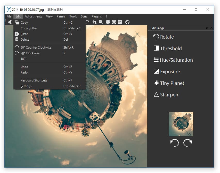 nomacs - 免费、开源，支持同步浏览的图片浏览器