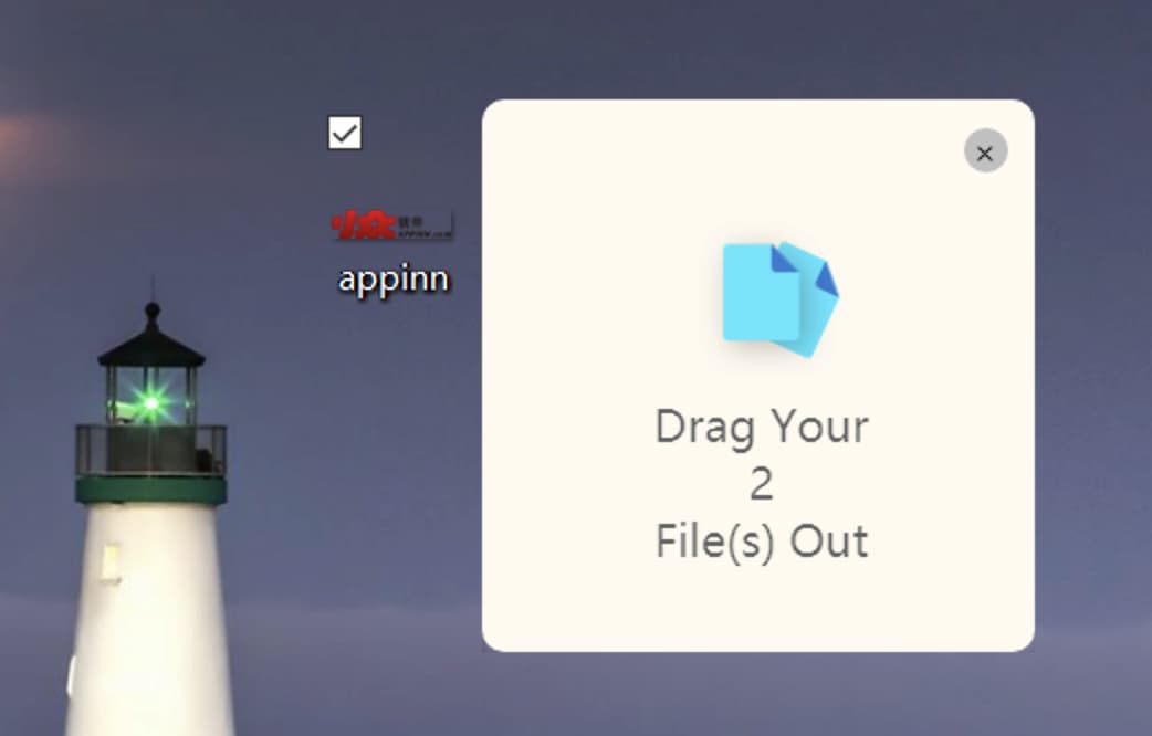 DropPoint - 拖拽文件至临时中转悬浮框，再一次性粘贴文件，不用频繁切换窗口[Win/macOS/Linux] 2