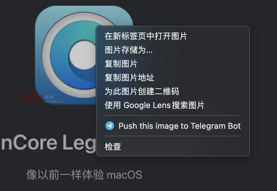 Send to Telegram for Google Chrome - 发送网页、图片、链接、文字到 tg 机器人 1