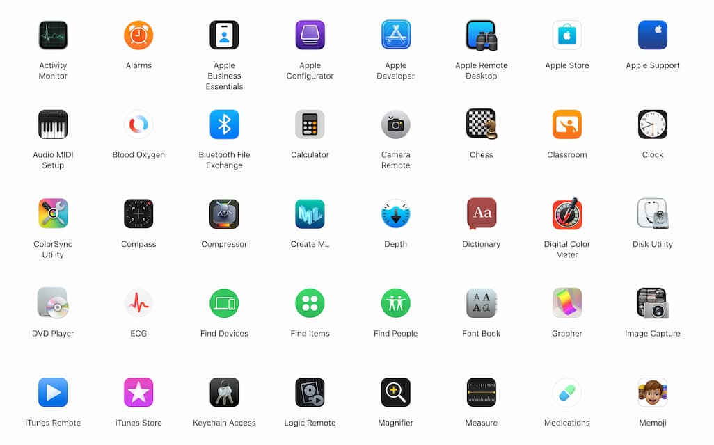 Apps by Apple - 亲自下场，最全 Apple 自家 App 收录网页 2