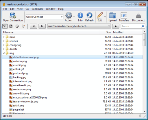 Cyberduck FTP 客户端发布 Windows 版本 1