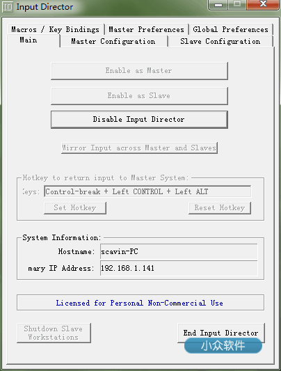 Input Director - 一套鼠标键盘控制多台电脑 2