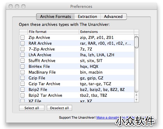 The Unarchiver - 全能解压不乱码 [Mac] 1