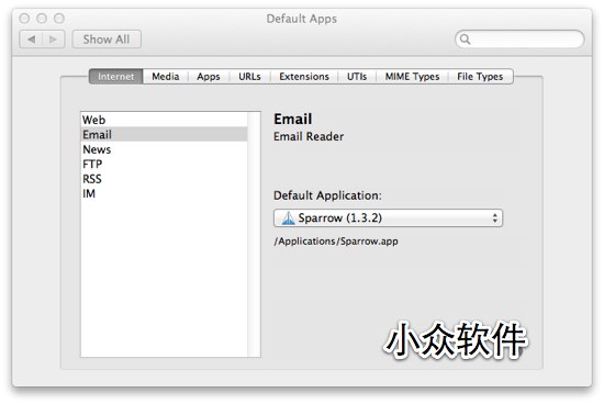 RCDefaultApp - 文件协议关联管理 [Mac] 1
