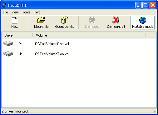 FreeOTFE - 开源磁盘加密工具 1
