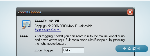 ZoomIt v2.2 - 屏幕放大注释工具 1