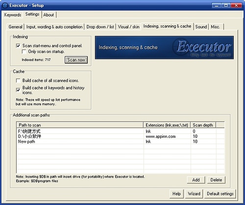 Executor - 快速调出你的程序 3