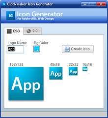 ClockMaker Icon Generator - 生成仿 Photoshop CS3 图标 1
