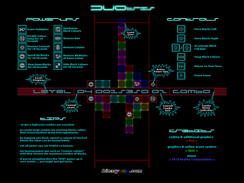 DUOtris - 平行世界 之 方块[游戏] 1