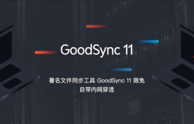 GoodSync 11 限免，著名文件同步工具，可同步 5 台设备，1 年免费，自带内网穿透 5