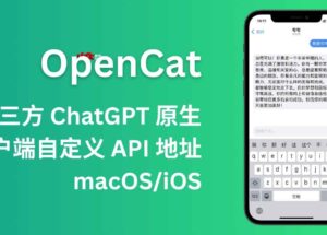 OpenCat - 第三方 ChatGPT 原生客户端，即开即用，支持自定义 API 地址[macOS/iOS] 15