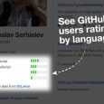 Github User Rank - 在著名「交友网站」显示不同编程语言的用户排名 [Chrome/Firefox] 4